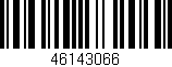 Código de barras (EAN, GTIN, SKU, ISBN): '46143066'
