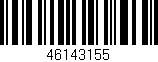 Código de barras (EAN, GTIN, SKU, ISBN): '46143155'