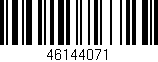 Código de barras (EAN, GTIN, SKU, ISBN): '46144071'
