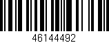 Código de barras (EAN, GTIN, SKU, ISBN): '46144492'
