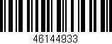 Código de barras (EAN, GTIN, SKU, ISBN): '46144933'
