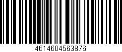 Código de barras (EAN, GTIN, SKU, ISBN): '4614604563876'