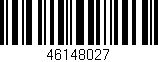 Código de barras (EAN, GTIN, SKU, ISBN): '46148027'