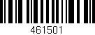 Código de barras (EAN, GTIN, SKU, ISBN): '461501'