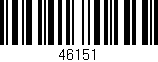 Código de barras (EAN, GTIN, SKU, ISBN): '46151'