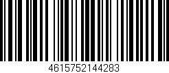 Código de barras (EAN, GTIN, SKU, ISBN): '4615752144283'