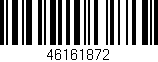 Código de barras (EAN, GTIN, SKU, ISBN): '46161872'