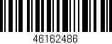 Código de barras (EAN, GTIN, SKU, ISBN): '46162486'