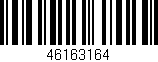 Código de barras (EAN, GTIN, SKU, ISBN): '46163164'