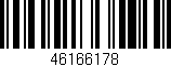 Código de barras (EAN, GTIN, SKU, ISBN): '46166178'