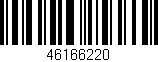 Código de barras (EAN, GTIN, SKU, ISBN): '46166220'