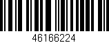 Código de barras (EAN, GTIN, SKU, ISBN): '46166224'