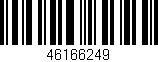 Código de barras (EAN, GTIN, SKU, ISBN): '46166249'