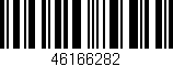 Código de barras (EAN, GTIN, SKU, ISBN): '46166282'