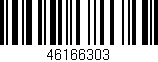 Código de barras (EAN, GTIN, SKU, ISBN): '46166303'