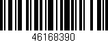 Código de barras (EAN, GTIN, SKU, ISBN): '46168390'