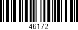 Código de barras (EAN, GTIN, SKU, ISBN): '46172'