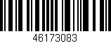Código de barras (EAN, GTIN, SKU, ISBN): '46173083'