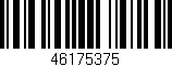 Código de barras (EAN, GTIN, SKU, ISBN): '46175375'