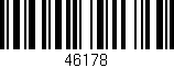 Código de barras (EAN, GTIN, SKU, ISBN): '46178'