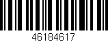 Código de barras (EAN, GTIN, SKU, ISBN): '46184617'