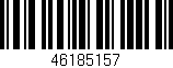 Código de barras (EAN, GTIN, SKU, ISBN): '46185157'