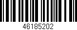 Código de barras (EAN, GTIN, SKU, ISBN): '46185202'
