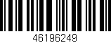 Código de barras (EAN, GTIN, SKU, ISBN): '46196249'
