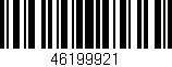 Código de barras (EAN, GTIN, SKU, ISBN): '46199921'