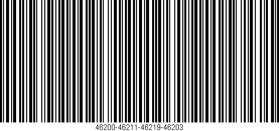 Código de barras (EAN, GTIN, SKU, ISBN): '46200-46211-46219-46203'