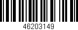 Código de barras (EAN, GTIN, SKU, ISBN): '46203149'