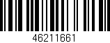 Código de barras (EAN, GTIN, SKU, ISBN): '46211661'
