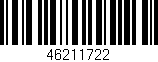 Código de barras (EAN, GTIN, SKU, ISBN): '46211722'