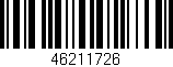Código de barras (EAN, GTIN, SKU, ISBN): '46211726'
