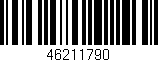 Código de barras (EAN, GTIN, SKU, ISBN): '46211790'