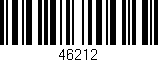 Código de barras (EAN, GTIN, SKU, ISBN): '46212'