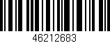Código de barras (EAN, GTIN, SKU, ISBN): '46212683'