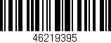 Código de barras (EAN, GTIN, SKU, ISBN): '46219395'