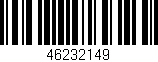 Código de barras (EAN, GTIN, SKU, ISBN): '46232149'