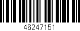 Código de barras (EAN, GTIN, SKU, ISBN): '46247151'