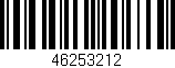 Código de barras (EAN, GTIN, SKU, ISBN): '46253212'