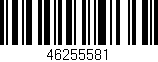 Código de barras (EAN, GTIN, SKU, ISBN): '46255581'