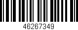 Código de barras (EAN, GTIN, SKU, ISBN): '46267349'
