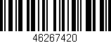 Código de barras (EAN, GTIN, SKU, ISBN): '46267420'