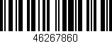 Código de barras (EAN, GTIN, SKU, ISBN): '46267860'