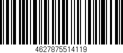 Código de barras (EAN, GTIN, SKU, ISBN): '4627875514119'