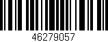 Código de barras (EAN, GTIN, SKU, ISBN): '46279057'