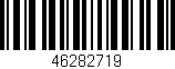 Código de barras (EAN, GTIN, SKU, ISBN): '46282719'