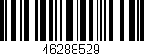 Código de barras (EAN, GTIN, SKU, ISBN): '46288529'