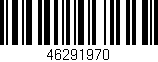 Código de barras (EAN, GTIN, SKU, ISBN): '46291970'
